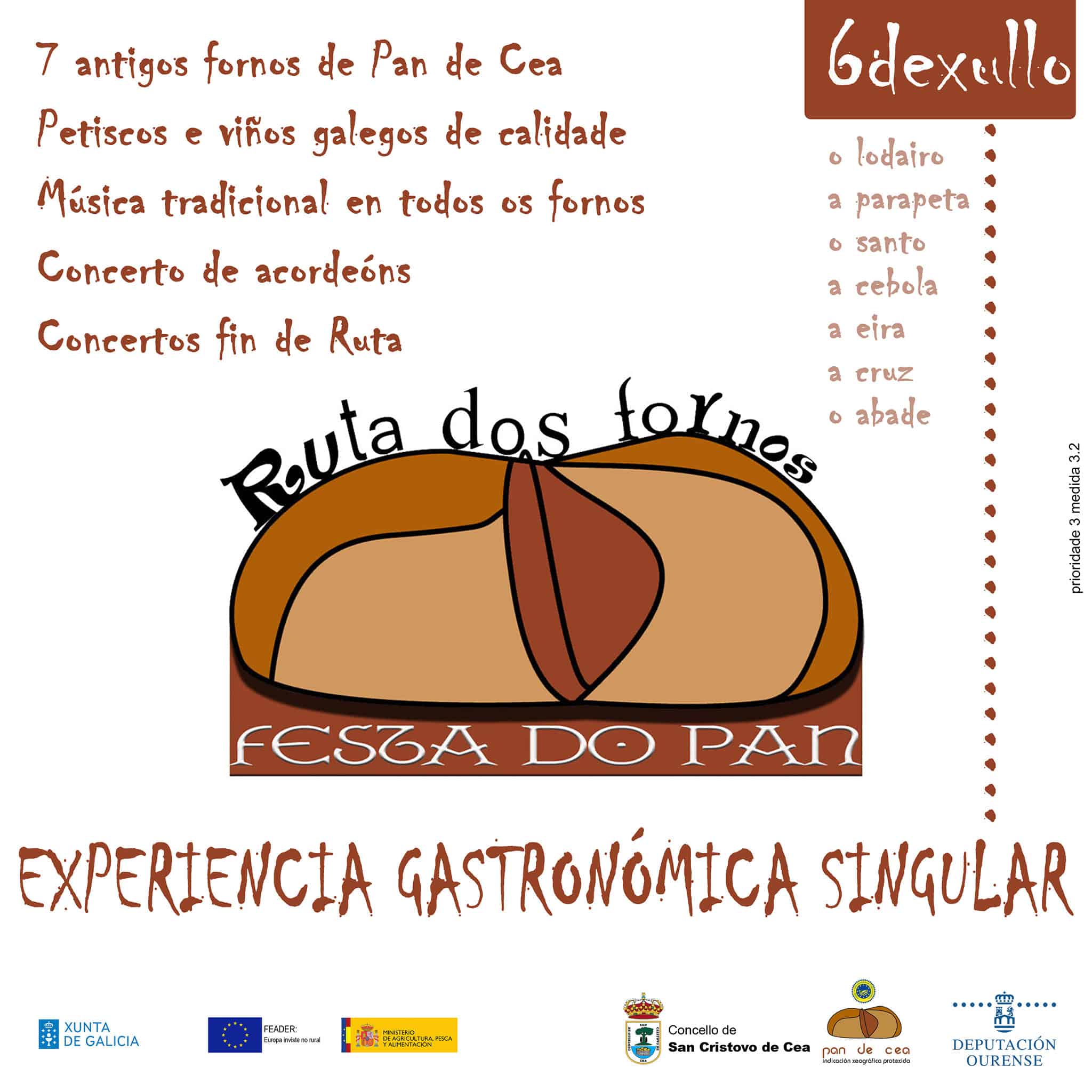 Festa de exaltación do pan de Cea